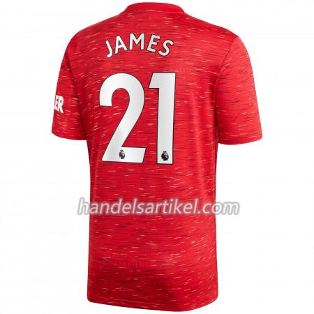 Manchester United Daniel James 21 Heim Trikotsatz 2020/21